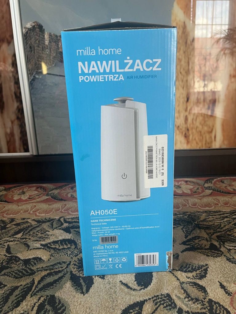 Nawilżacz powietrza Milla Home AH050E ultradźwiękowy