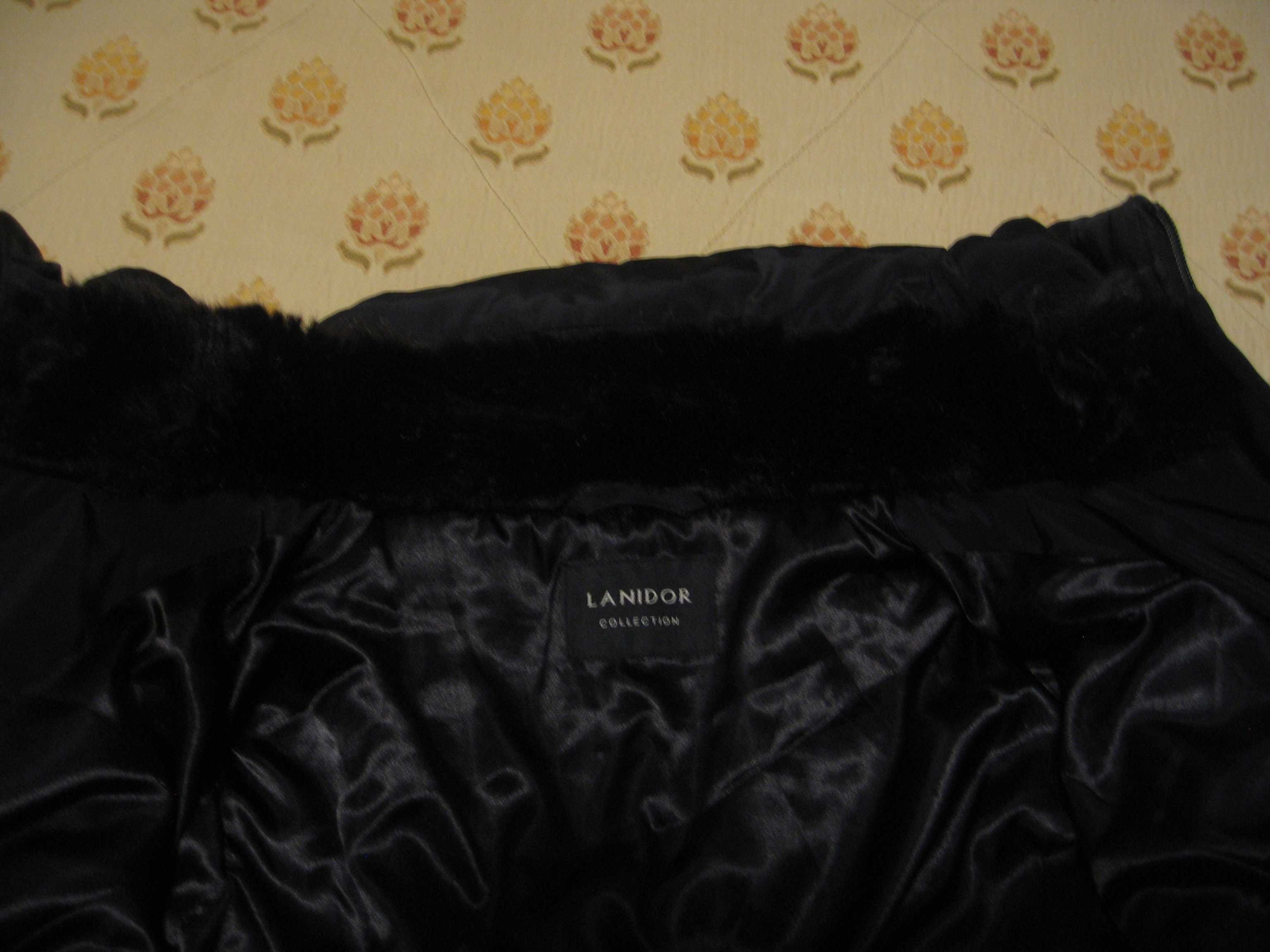 Blusão acolchoado preto da Lanidor, como novo