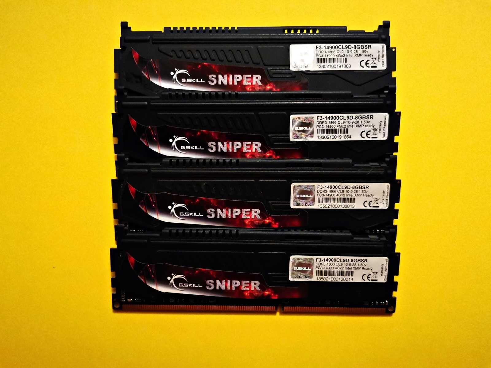 DDR3 16GB G.SkiLL SNiper 1866 -Komputer