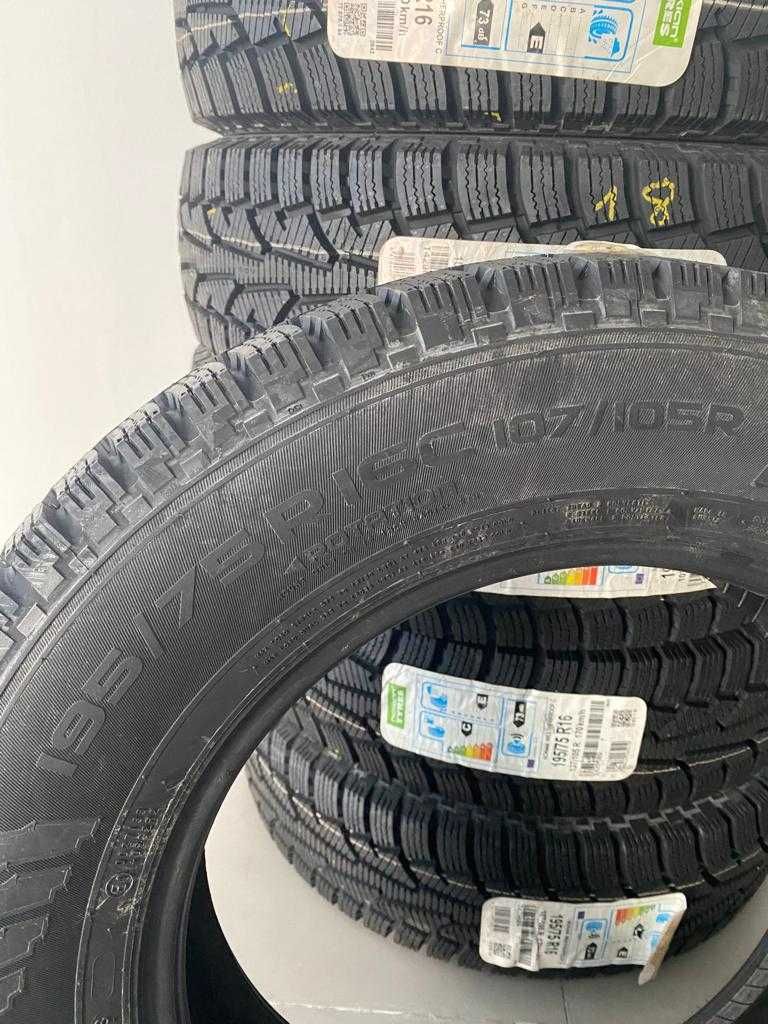 6 peneus novos NOKIAN 195/75R16    -  89,00 euros cada