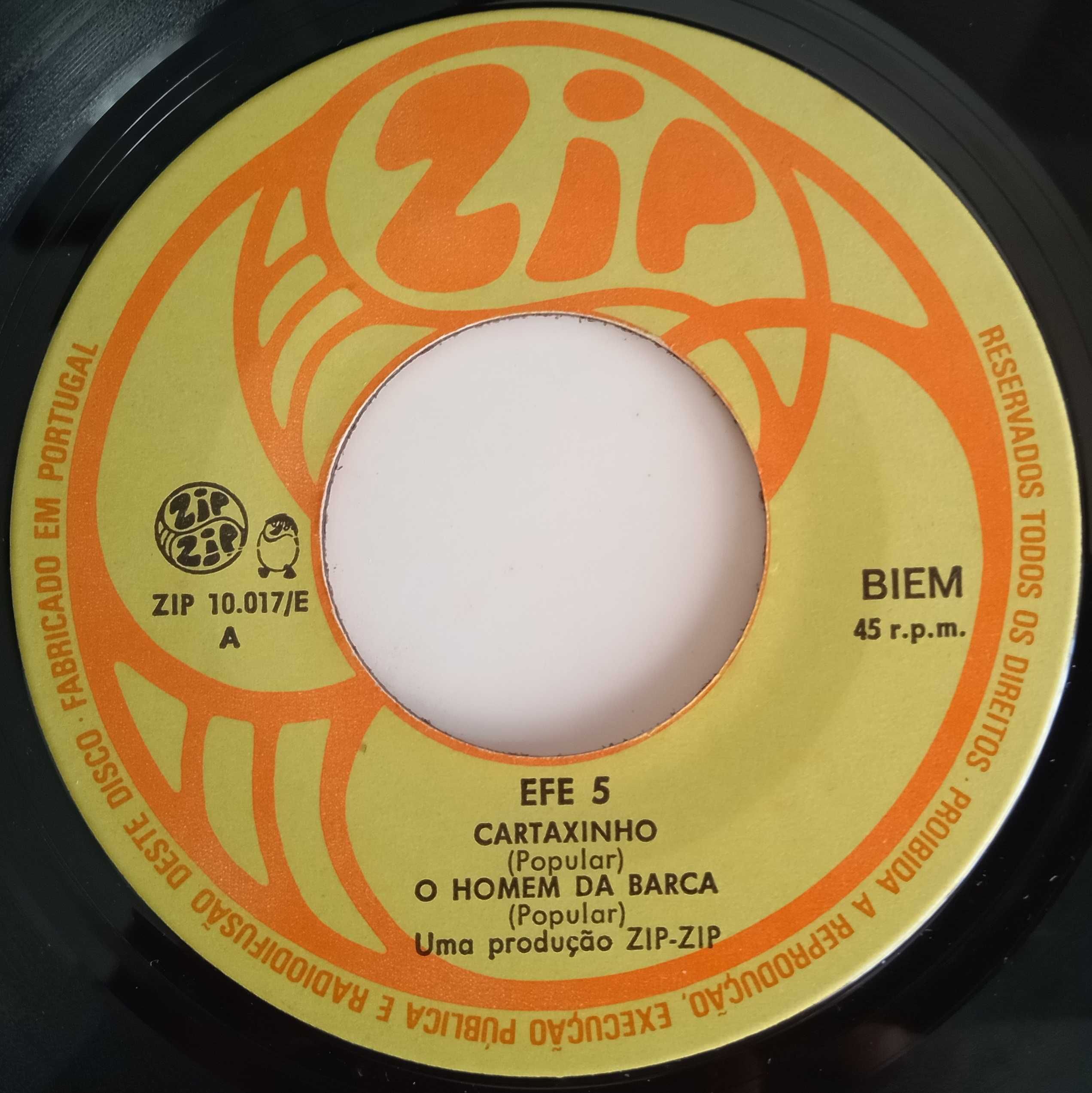 EFE 5	- - - - -	Cartaxinho	- - - - -	EP