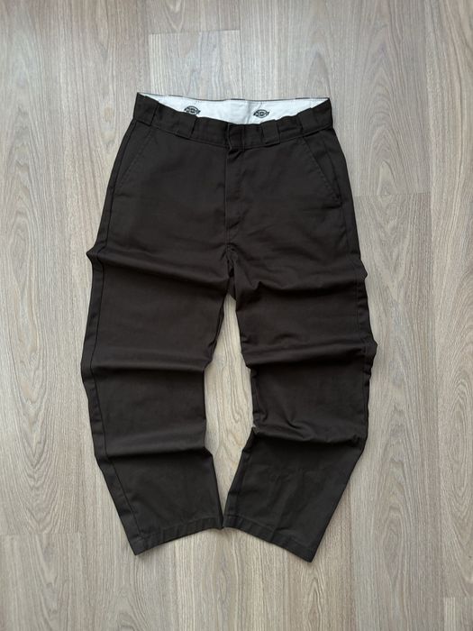 Dickies класичні брюки | чоловічі M | темно-коричневі | оригінал