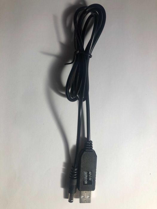Продам Кабель питания для роутера WIFI от повэрбанка 12V