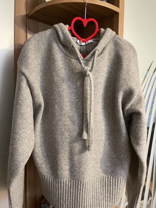 Теплюща кофта Зара з вовною р.L