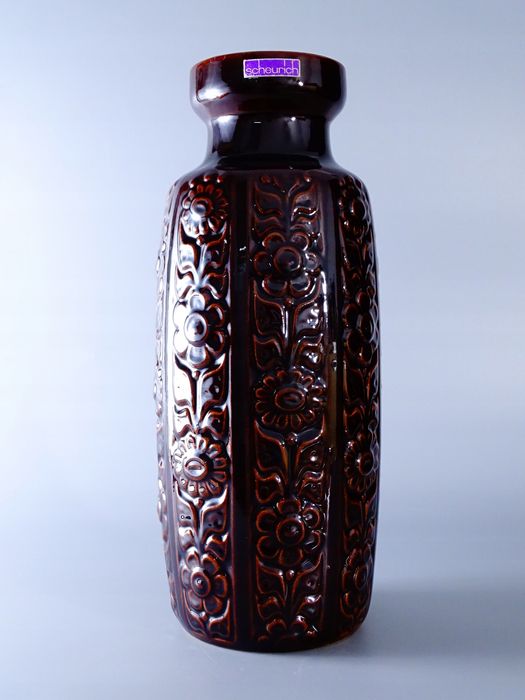 lata 60 piękny duży wazon ceramiczny