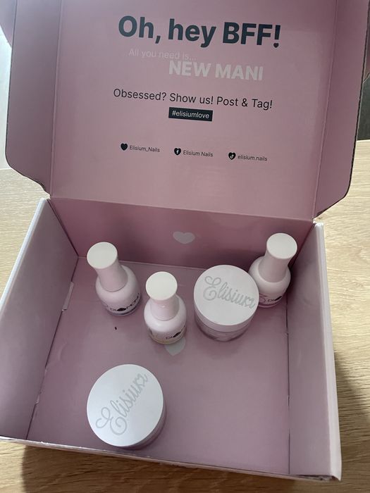 Zestaw do manicure tytanowego elisium