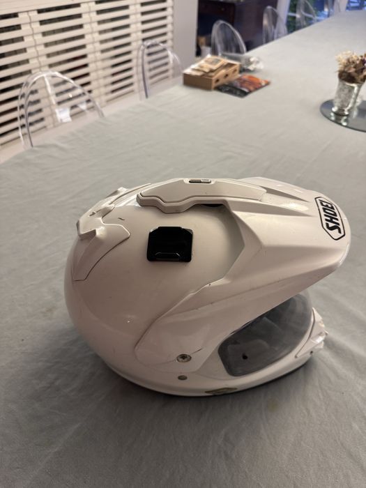 Capacete Shoei Adventure (Dual Sport) – Branco – Bom estado
