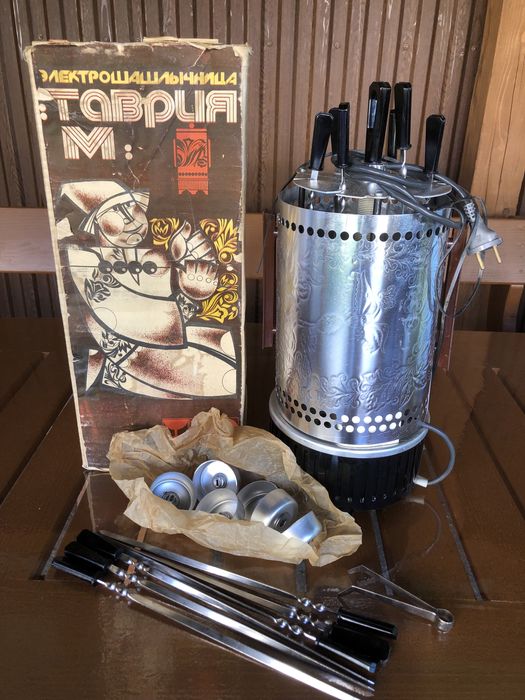 Електрошашлична на 6 шомпурів