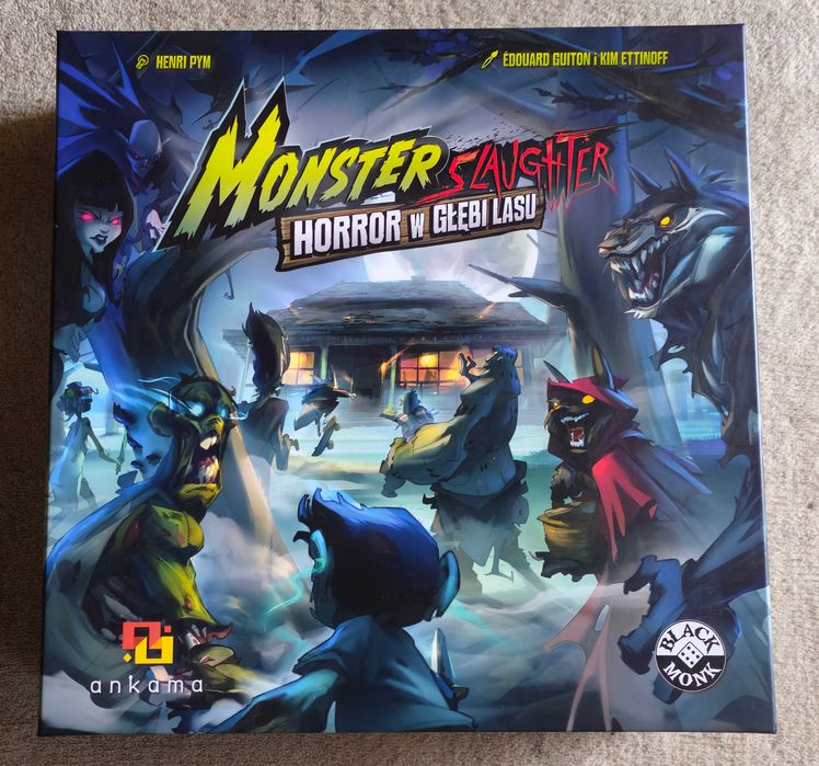 MONSTER SLAUGHTER Horror W Głębi lasu gra planszowa