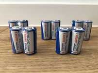 Akumulatorki LITELONG 1300mAh CR123A LiFePo4 8 sztuk