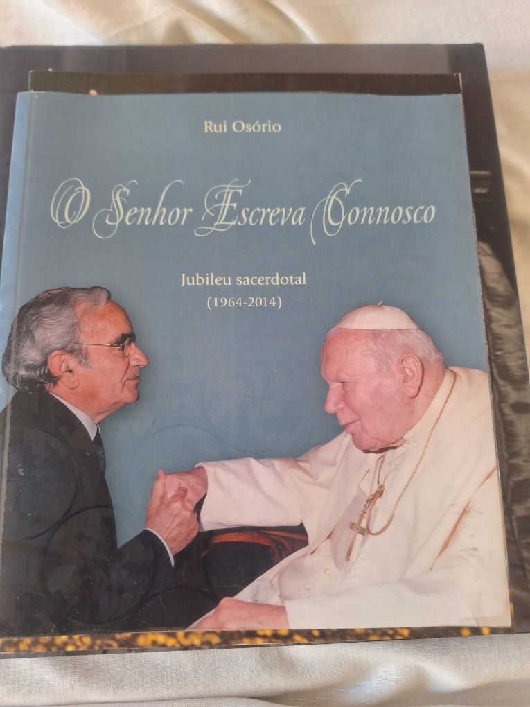 Livros  JP II Bento XVI Cardeal Cerejeira