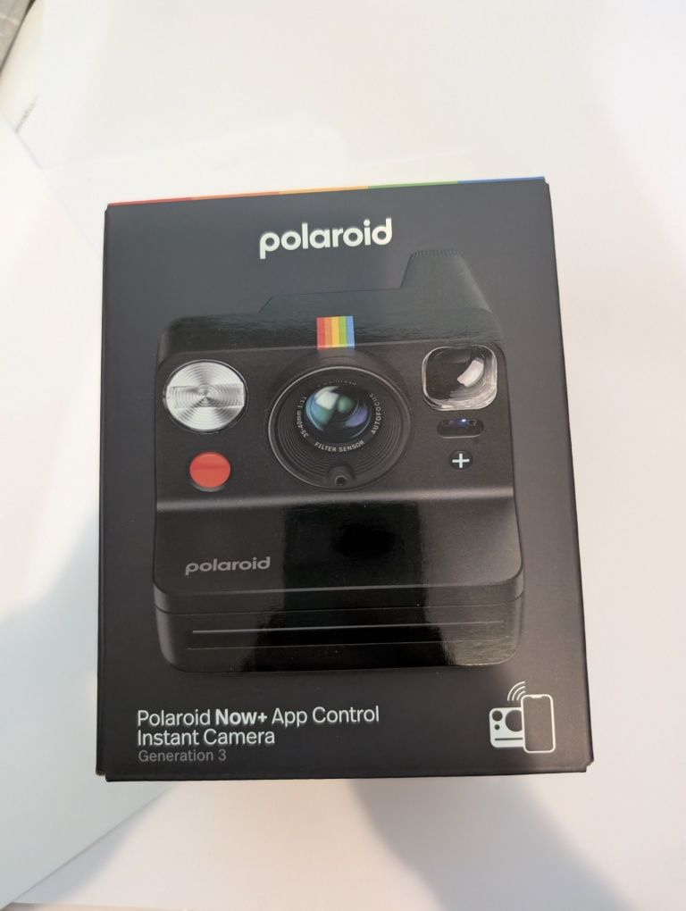 Камера моментального друку Polaroid Now Generation 3 Black (009154)