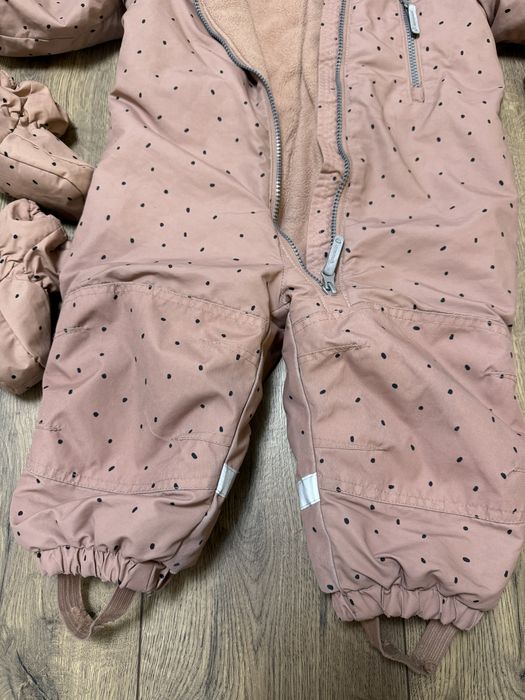 Зимовий комбінезон на дівчинку hm розмір 80