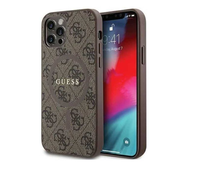 GUESS Etui Panel Pokrowiec Apple iPhone 12 / 12PRO MagSafe