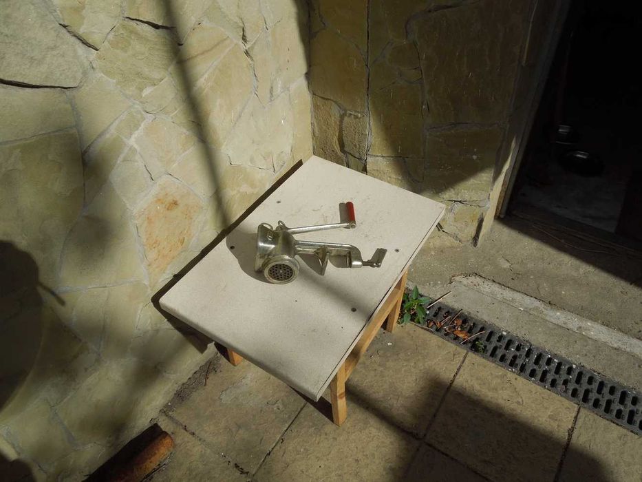 М'ясорубка СССР, млинок механічний ручний