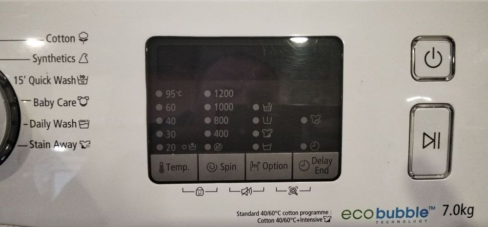 Пральна машина Samsung WF70F5E0W2W