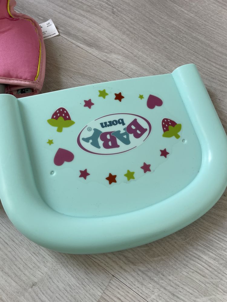Krzesełko do karmienia przy stole Baby Born