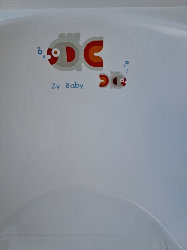 Banheira bebe com suporte