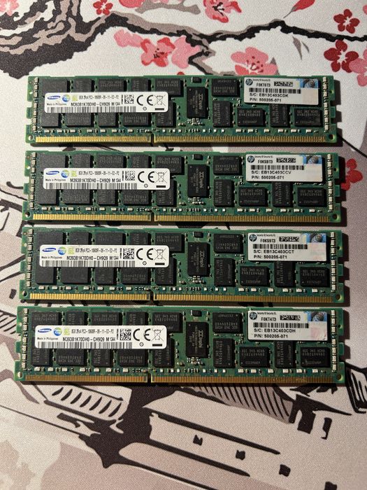 Pamięć RAM Samsung 8GB DDR3 ECC REG – M393B1K70DH0-CH9