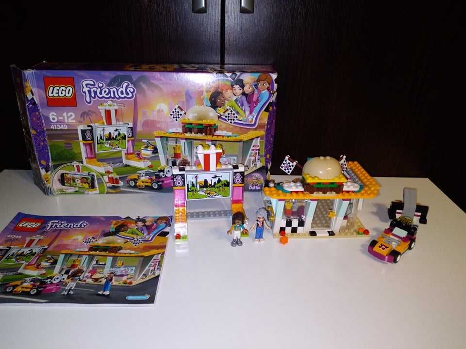 41349 klocki lego friends wyścigowa restauracja aktualne