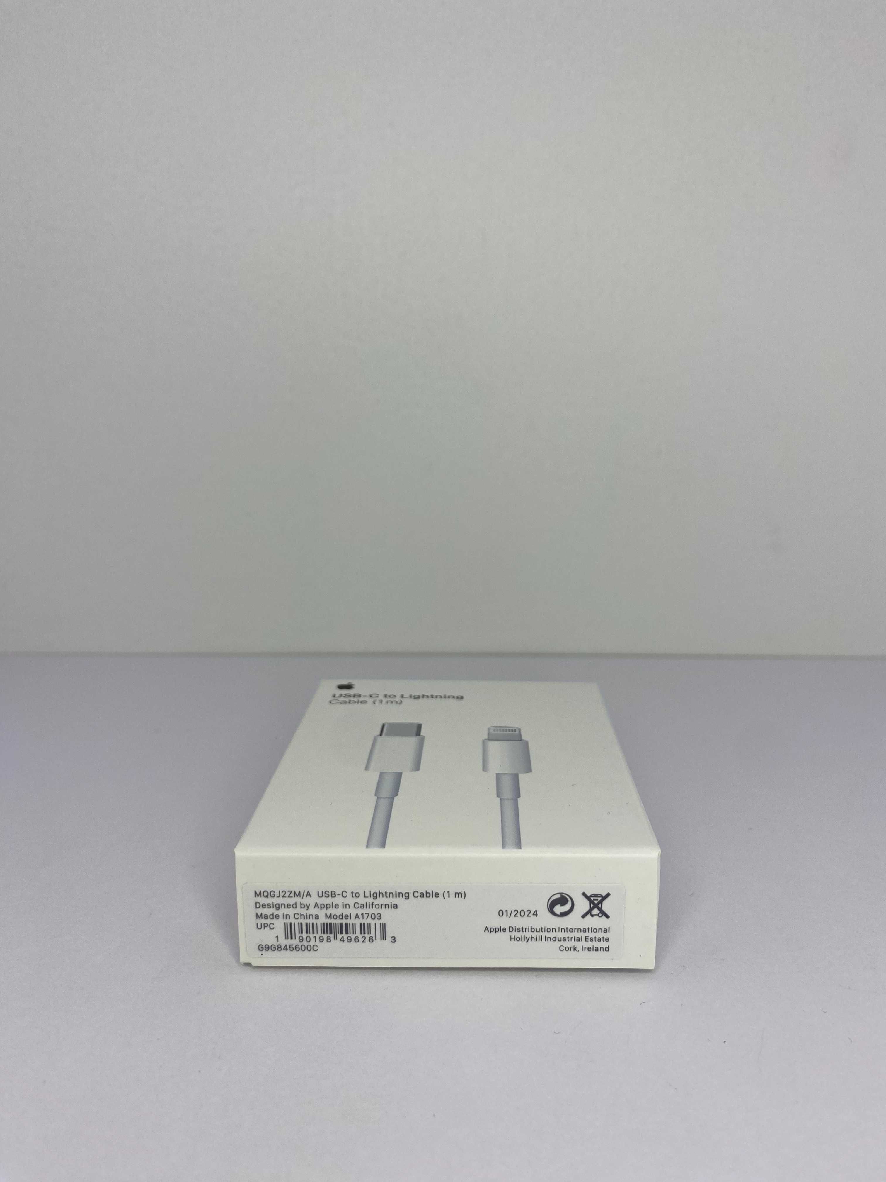 Apple швидкісний кабель USB-C to Lightning 1m шнур