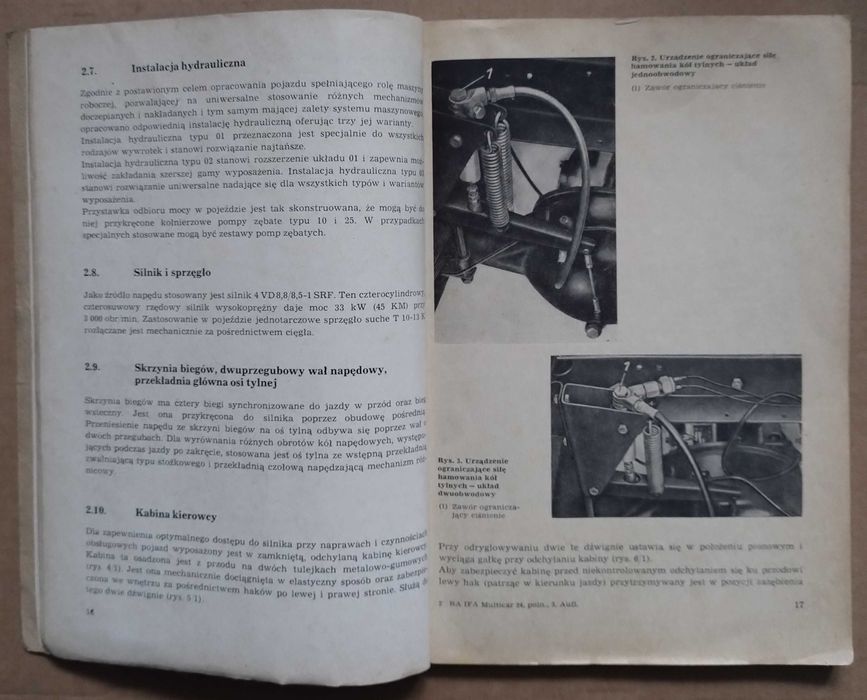 Multicar IFA 24 instrukcja obsługi