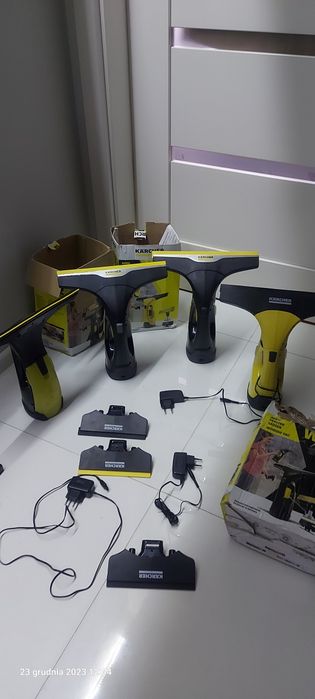 Karcher VW2 plus- black edition,myjka do okien  krótka ściagaczka