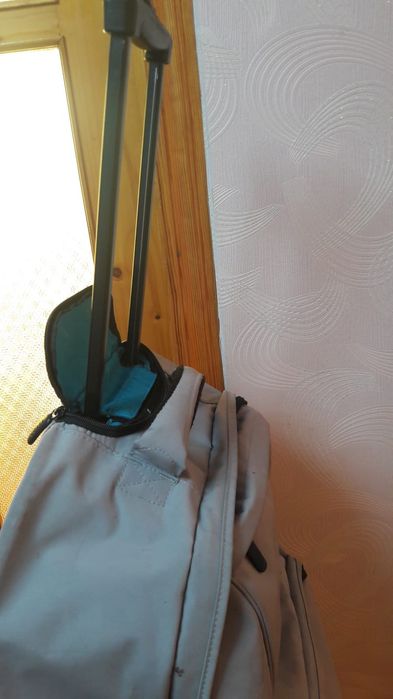 Багатофункціональна сумка-рюкзак на колесах/ Німецький виробник, міцна