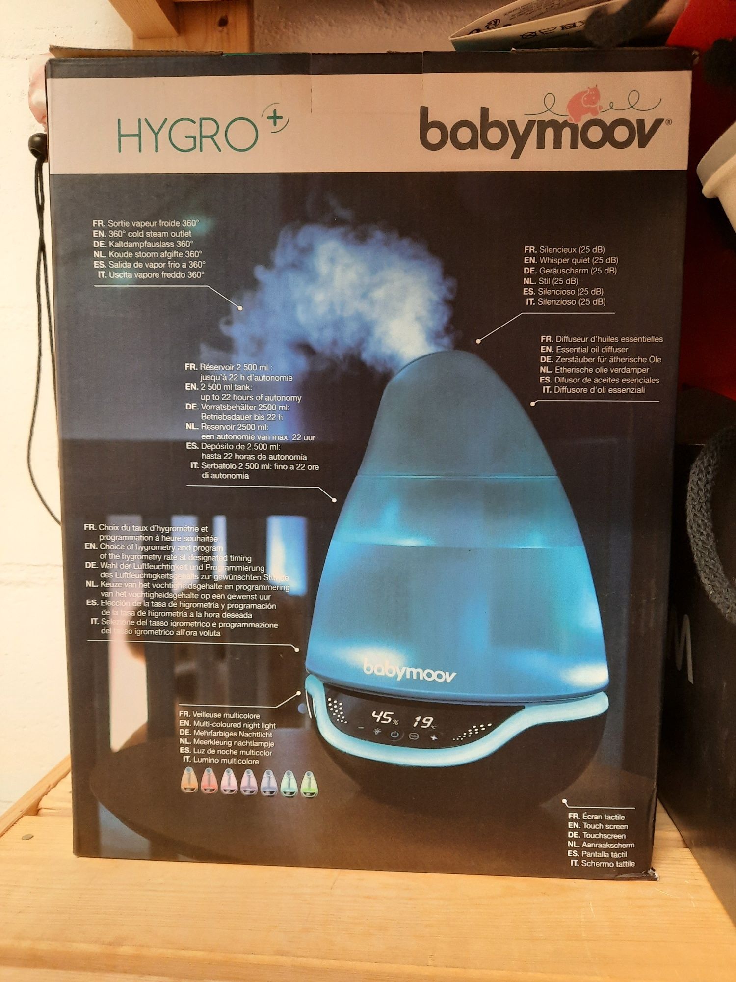 Humidificador da marca Babymoov