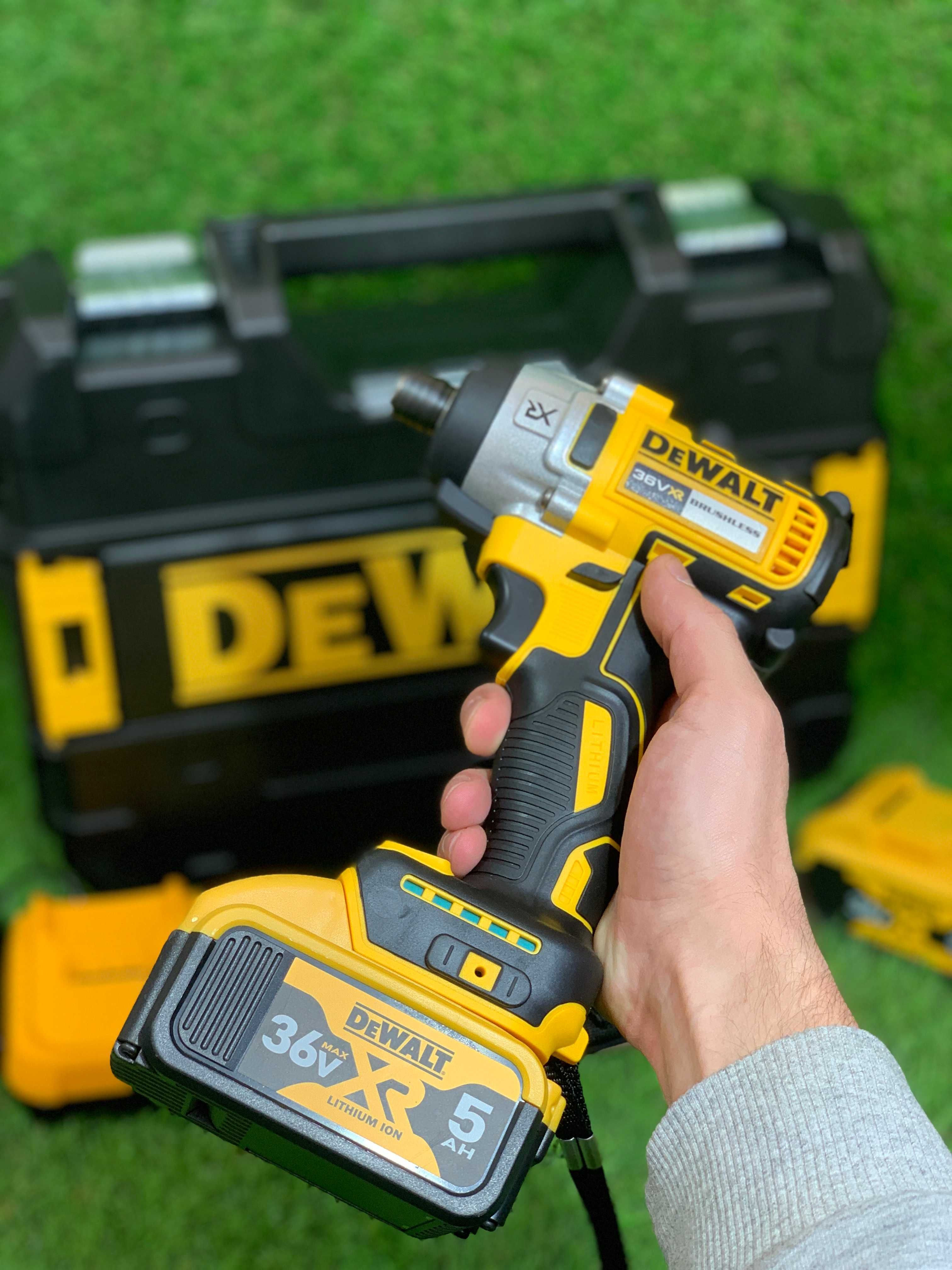 Акумуляторний Імпакт потужний Винтоверт DeWALT DCF 887N 205Nm 36V 8A