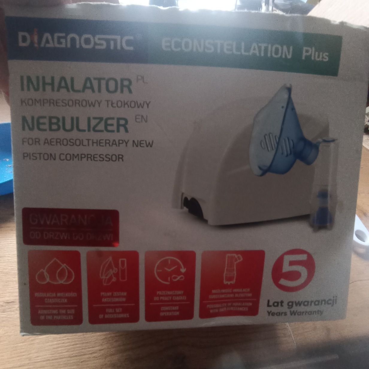 Inhalator nebulizer z gwarancją