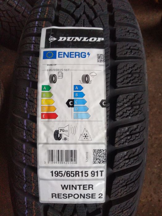 Nowe zimowe opony Dunlop 195/65R15. MONTAŻ GRATIS !!!