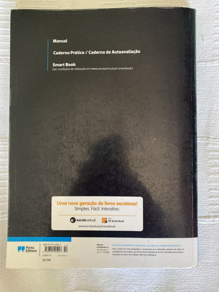 Manual “Novo Espaço” Parte 2 Matemática A 11.° Ano - Porto Editora