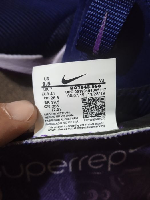 Кросівки NIKE AIR ZOOM SUPERREP 41 розмір оригінал