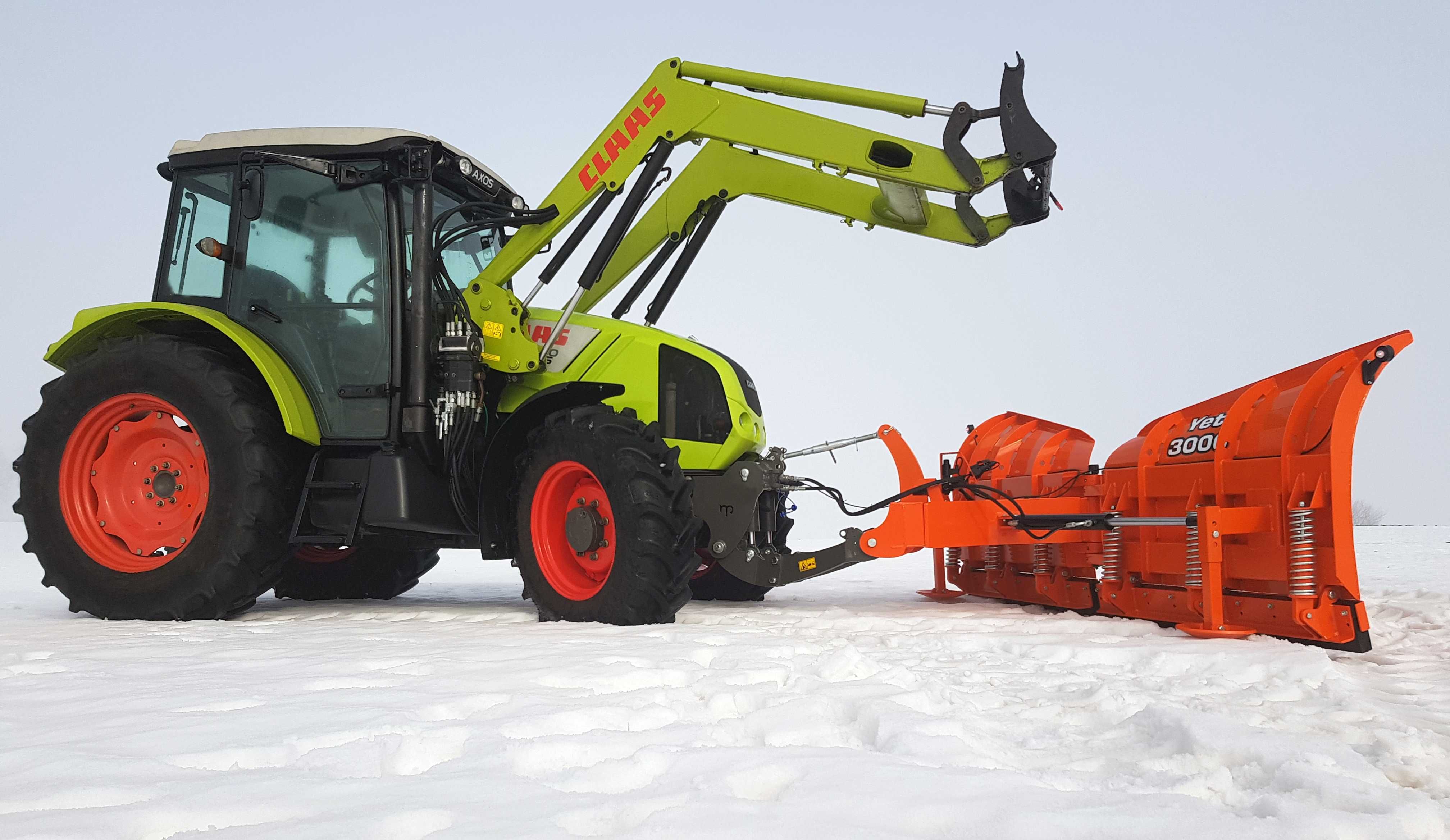 Pług do śniegu śnieżny Yeti 3000 rozkładany, różne mocowania
