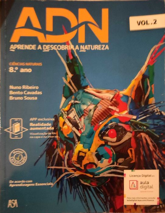 Manuais escolares e livros de actividades do 8º ano