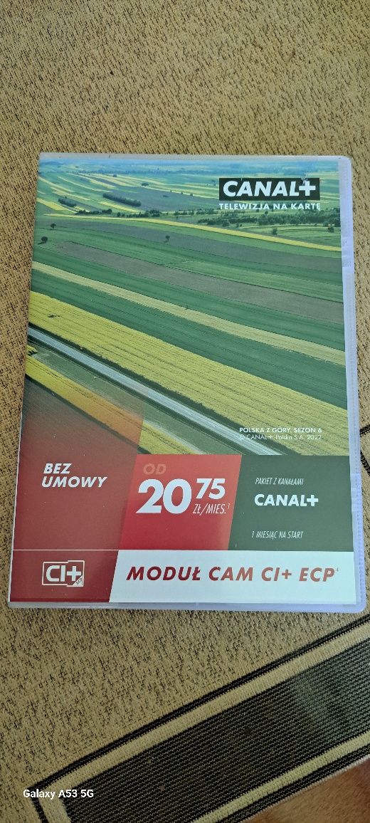 Moduł Cam CI+ECP do telewizji