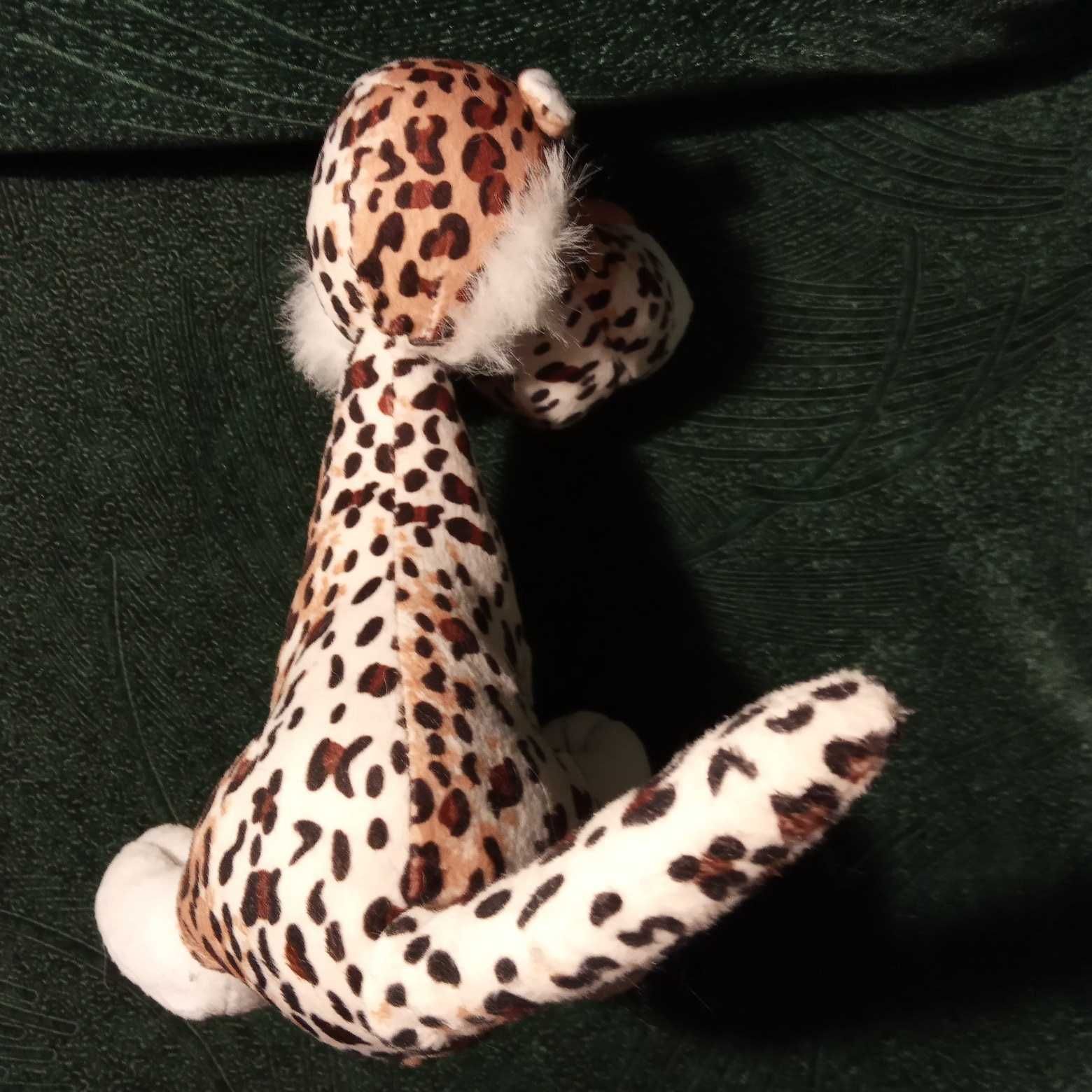 мягкая игрушка  "леопард" высота 28 см