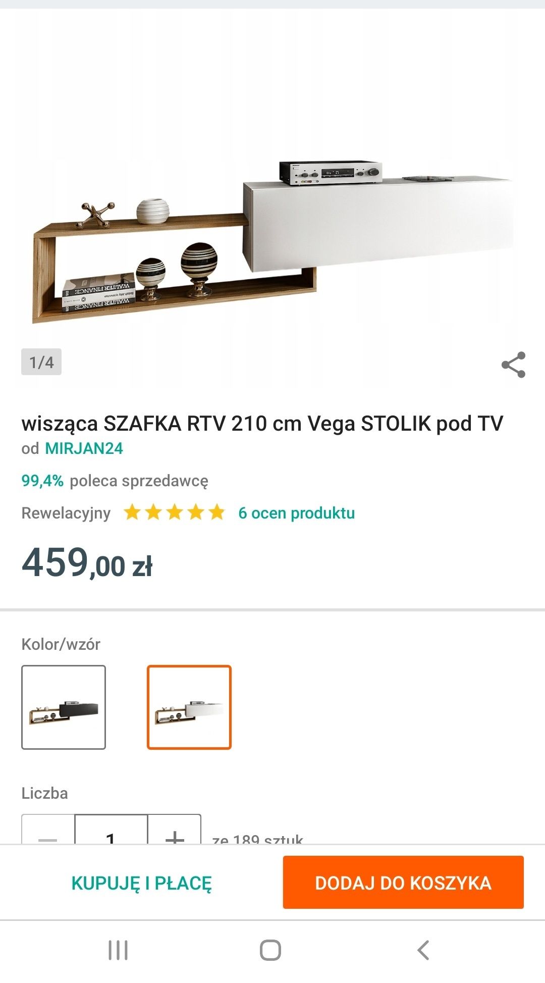 Szafka pod telewizor