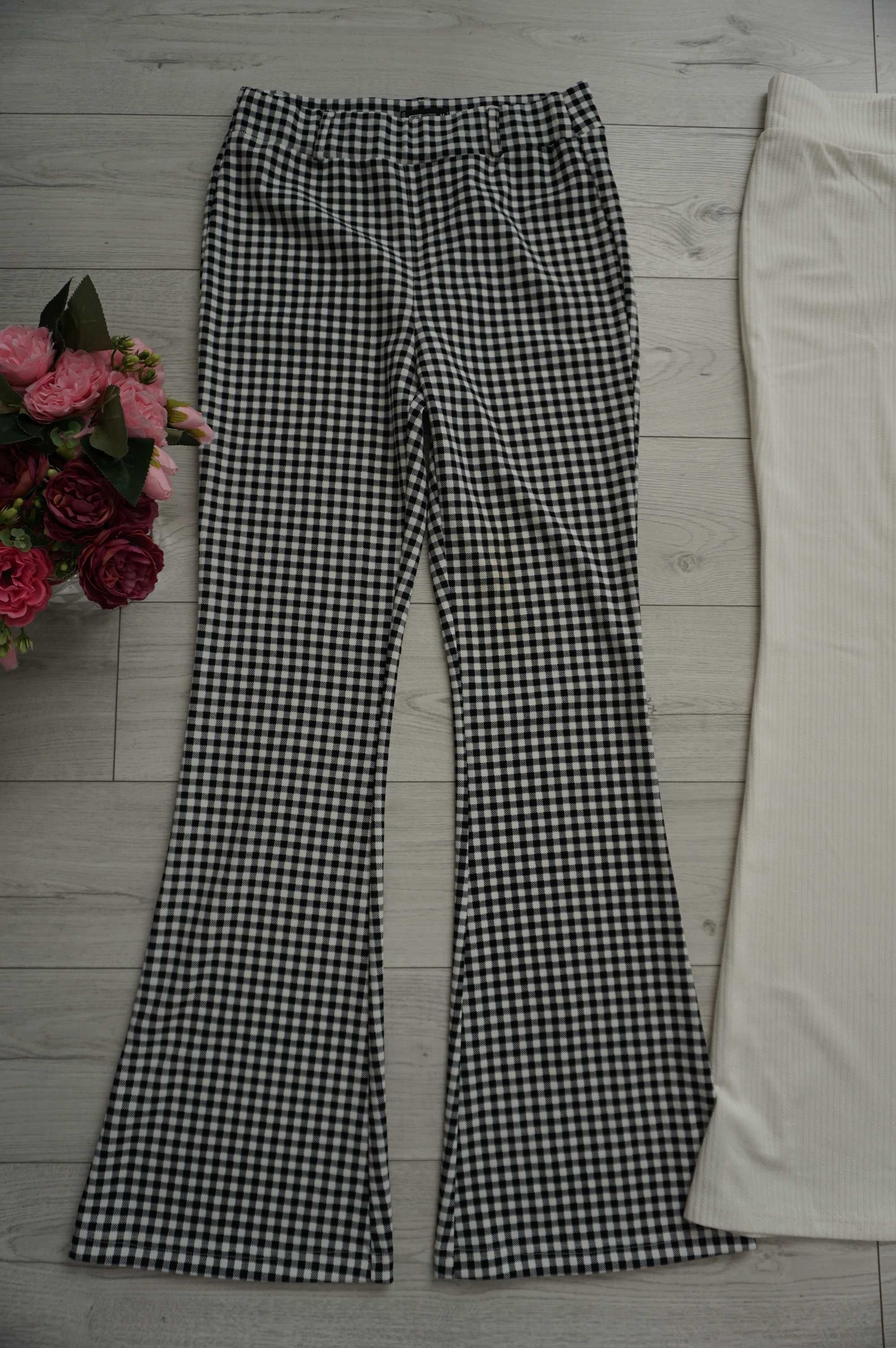 2 szt zestaw legginsy/ dzwony r.36/38~ Shein~ New York