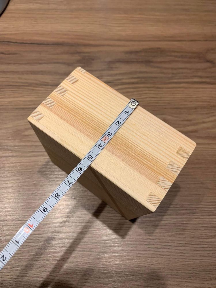 Duże pudełko szkatułka drewniana na obrączki