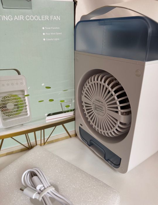 Wentylator z chłodzeniem wodnym, przenośny klimatyzator