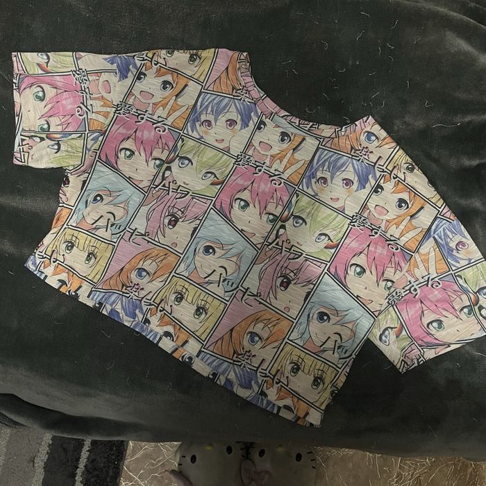 футболка аниме принт мерч