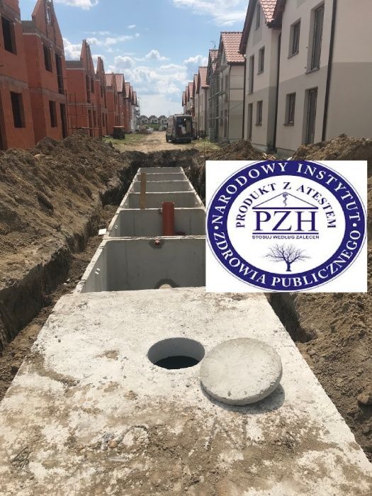 Szamba, szambo betonowe, zbiorniki betonowe PRODUCENT