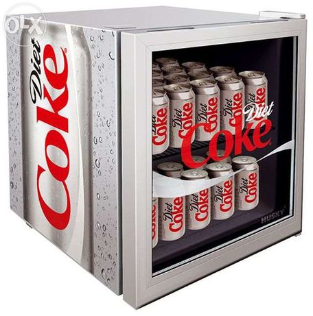 NOWA lodówka COCA-COLA - HUSKY Cola Dietetyczna - pojemność 48 L