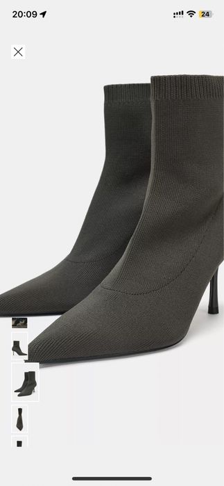 Ботільйони , черевики zara  38 , 35-41