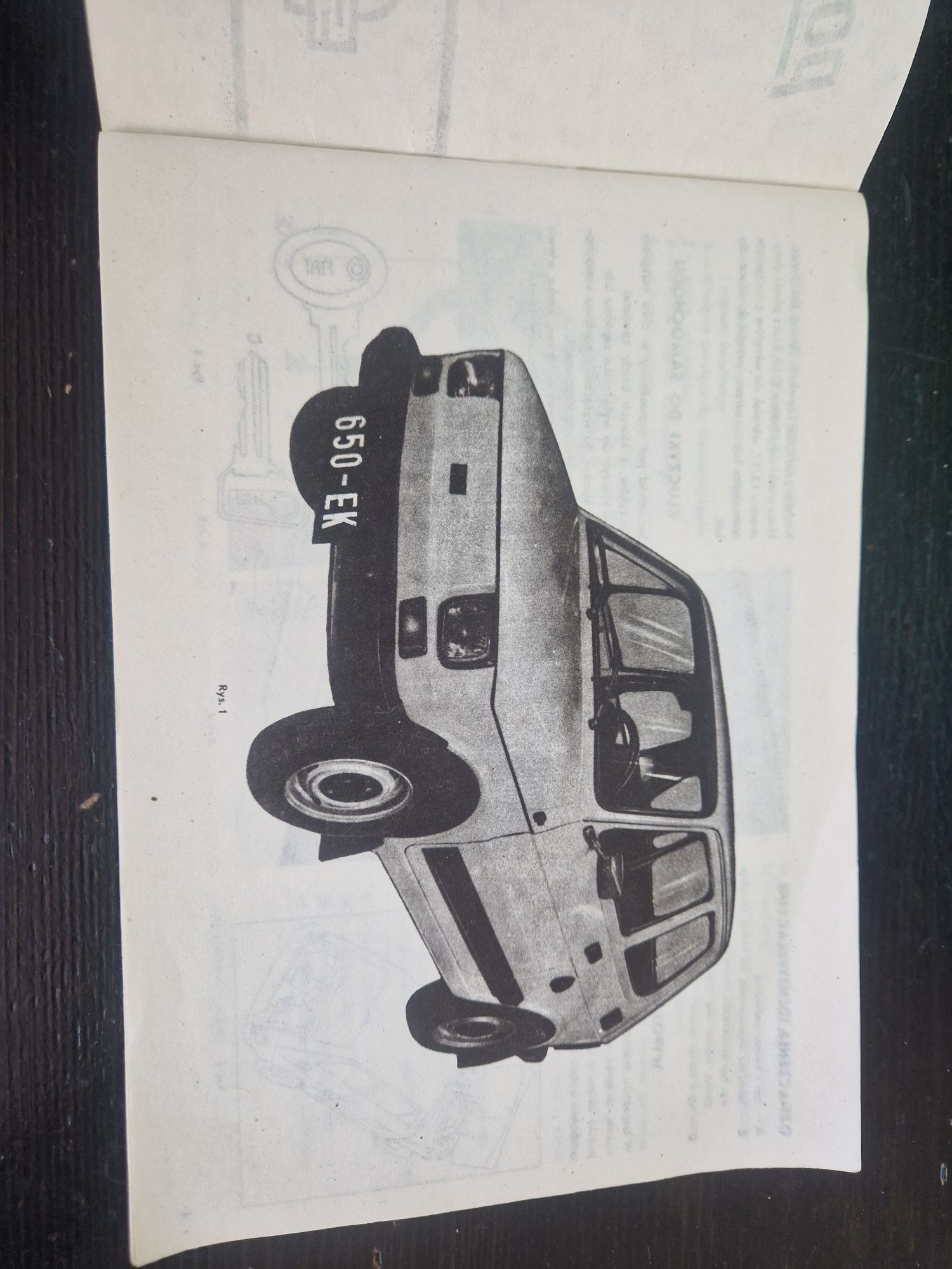 Instrukcja obsługi Polski Fiat 126p