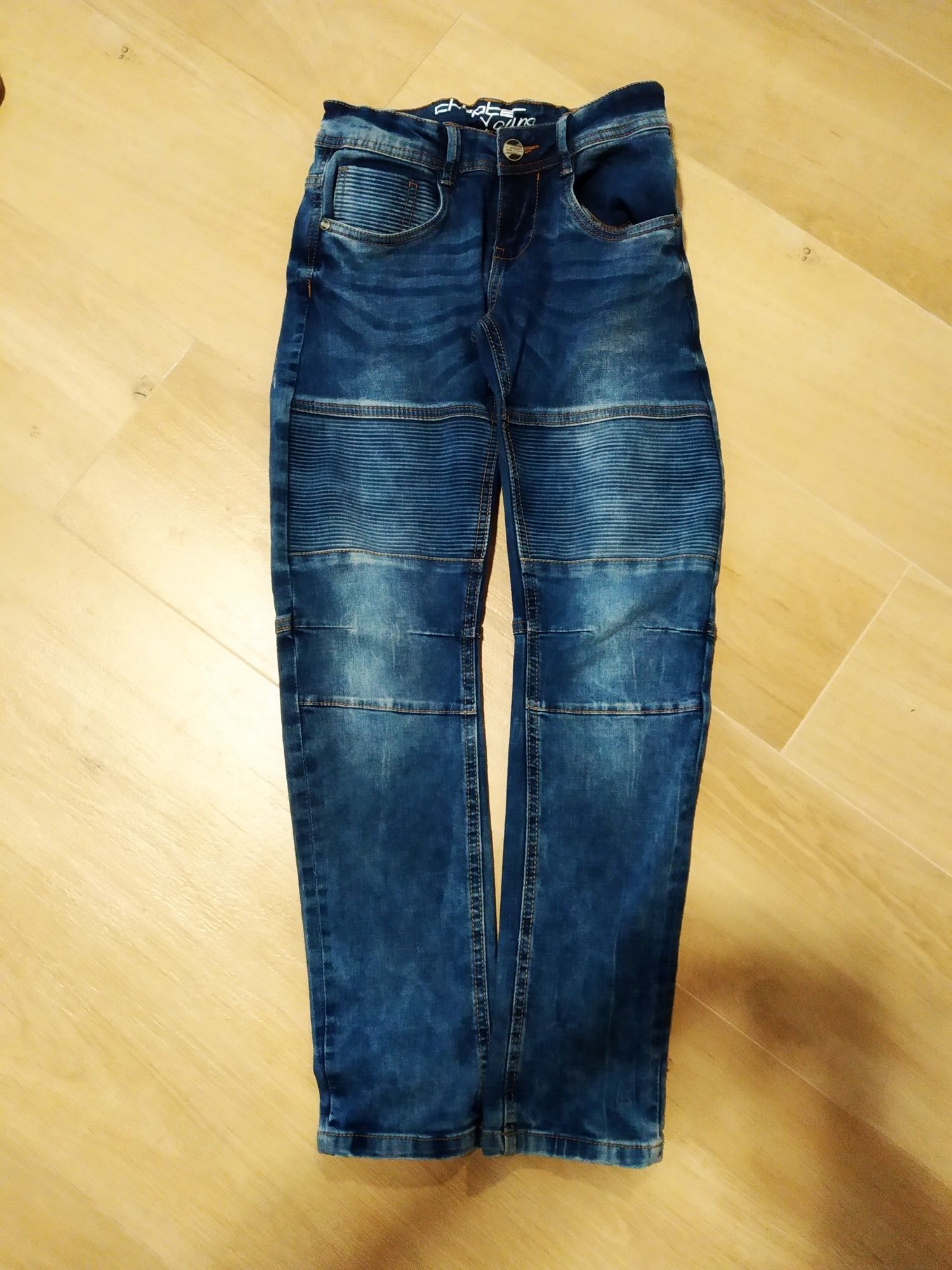 Spodnie jeansowe jeansy 146 jak nowe