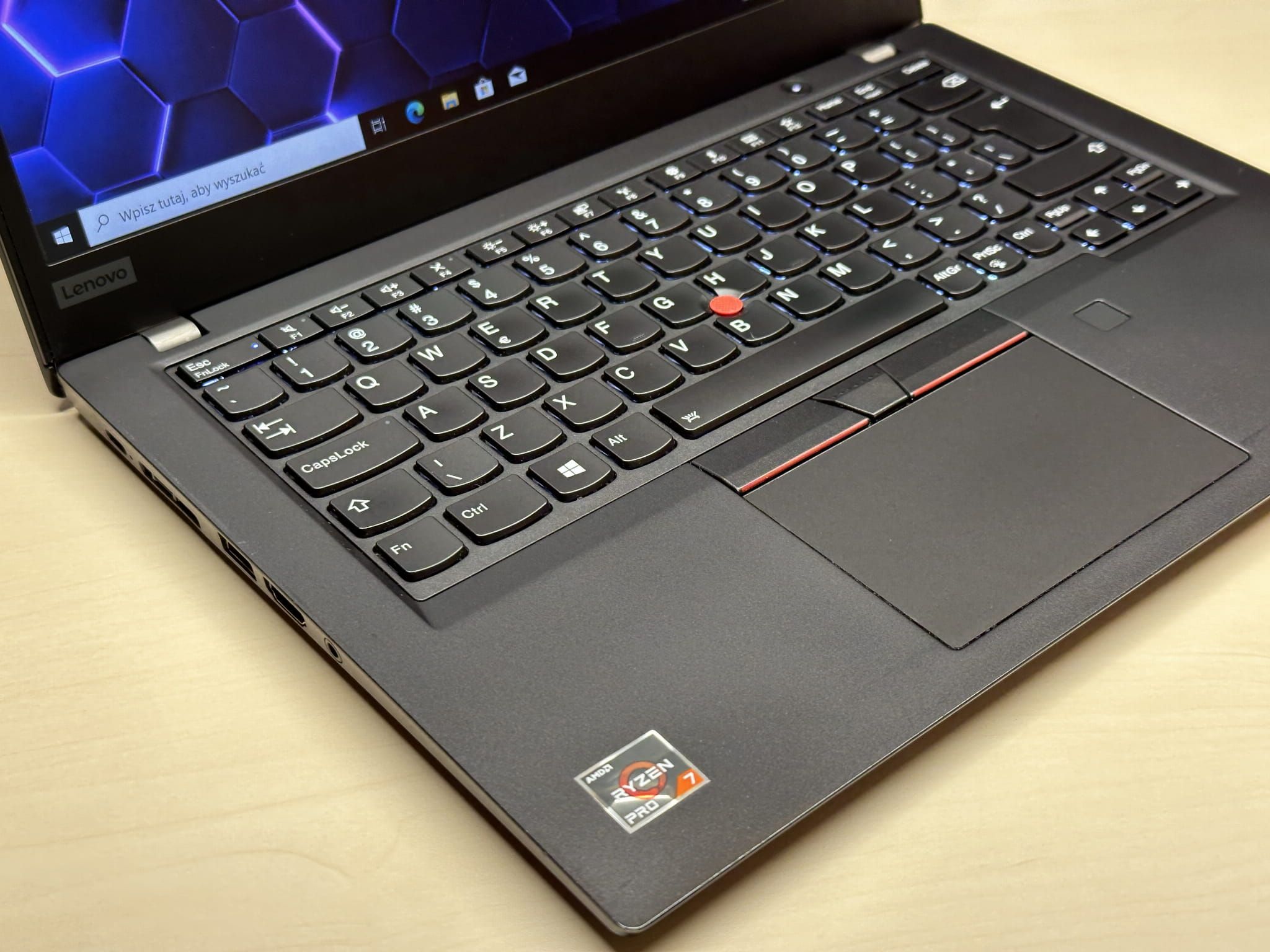 Laptop Lenovo ThinkPad X395 | Ryzen 7 3700U / 16GB / FHD / OUTLET