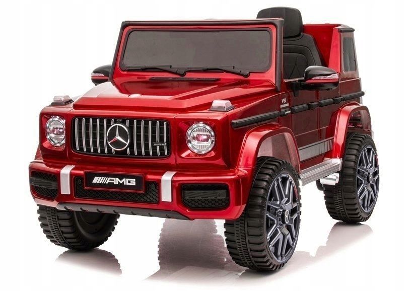 Auto na akumulator Mercedes G63 Czerwony Lakier Bbh-002